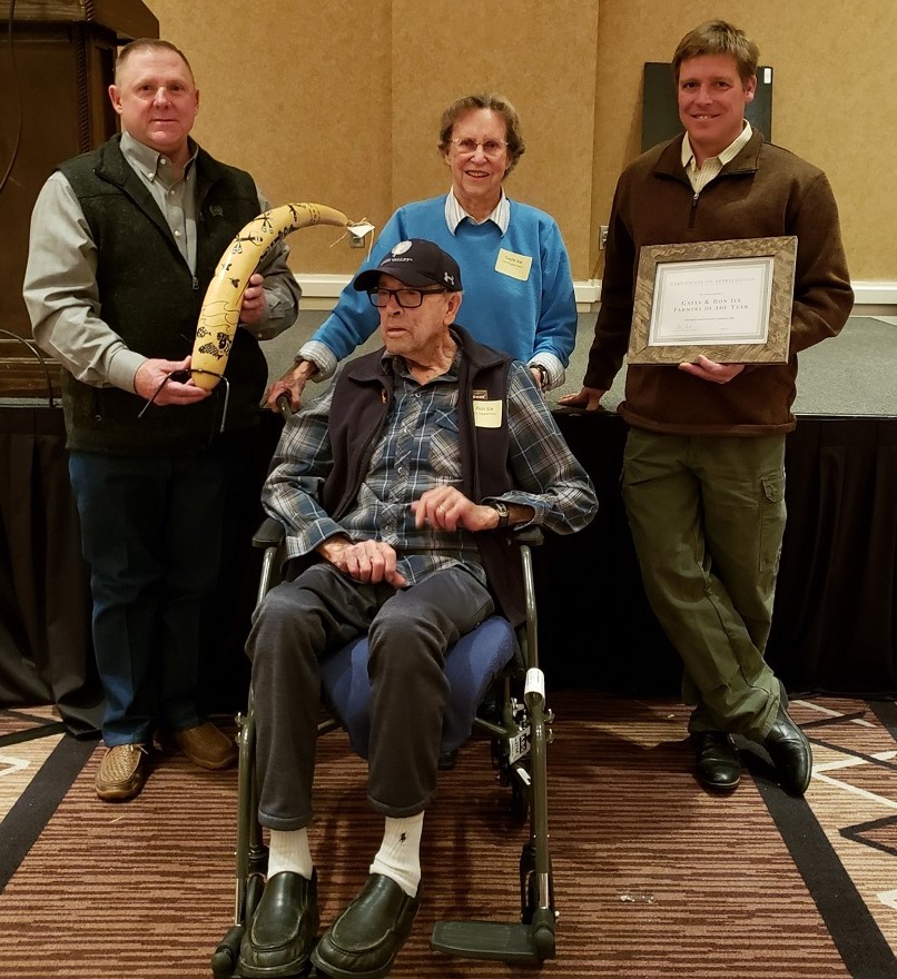 Photo of the Organic Farmer of the Year Award Recipient