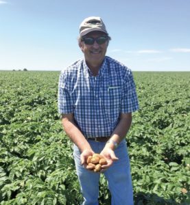 Harry Strohauer, president of Strohauer Farms, a Colorado-based operation that grows a wide variety of conventional and organic potatoes. Photos: Strohauer Farms