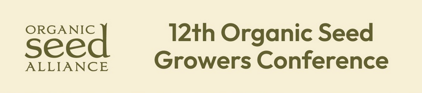 Organic Seed Growers conference