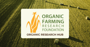 OFRF Organic Research Hub logo.