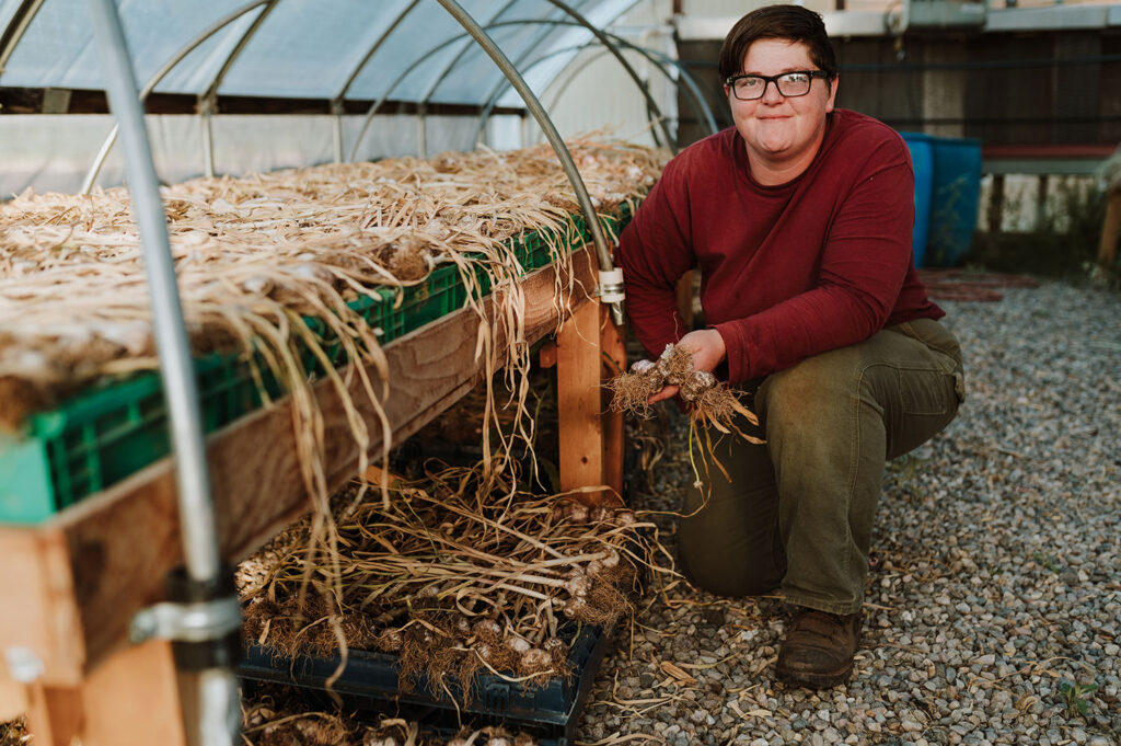 Casey Holland organic farming