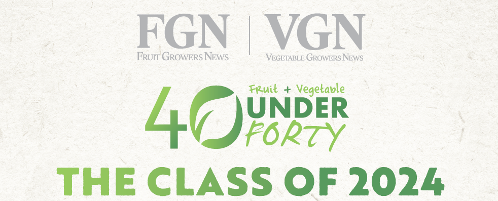2024 Fruit + Vegetable 40 Under 40 Award winners recognized