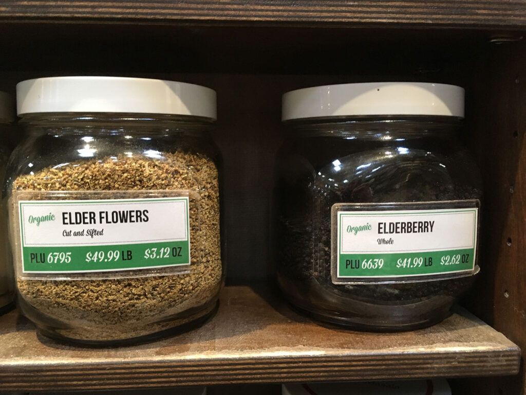 elderberries