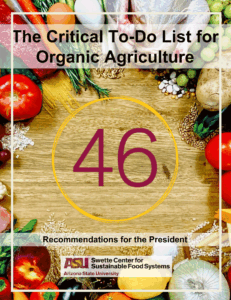 ASU organic report