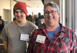 Hunter and Butch Cardinal at the MOSES 2022 Conference