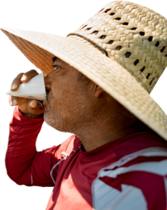 California heat farmworker