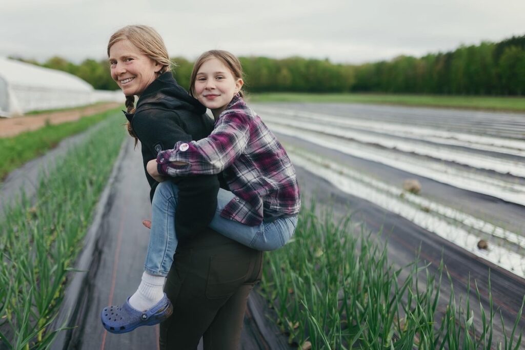 Cattail Organics’ Katrina Becker plows her path