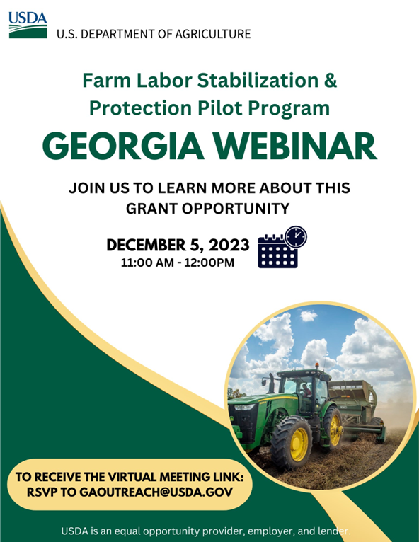 USDA webinar focuses on new ag labor grant program