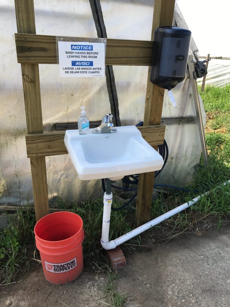 Handwashing station