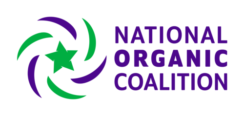 National Organic Coalition logo.