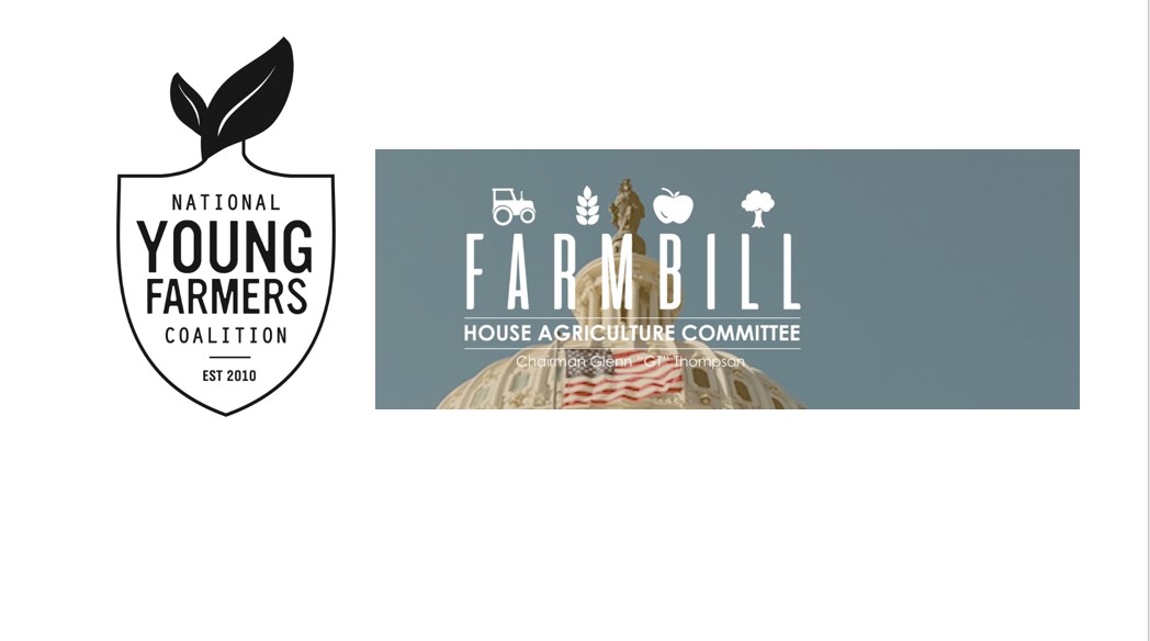 National Young Farmers Coalition -farm bill 