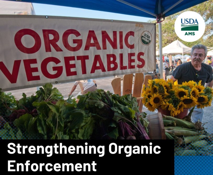 Changes to organic program aim to strengthen category