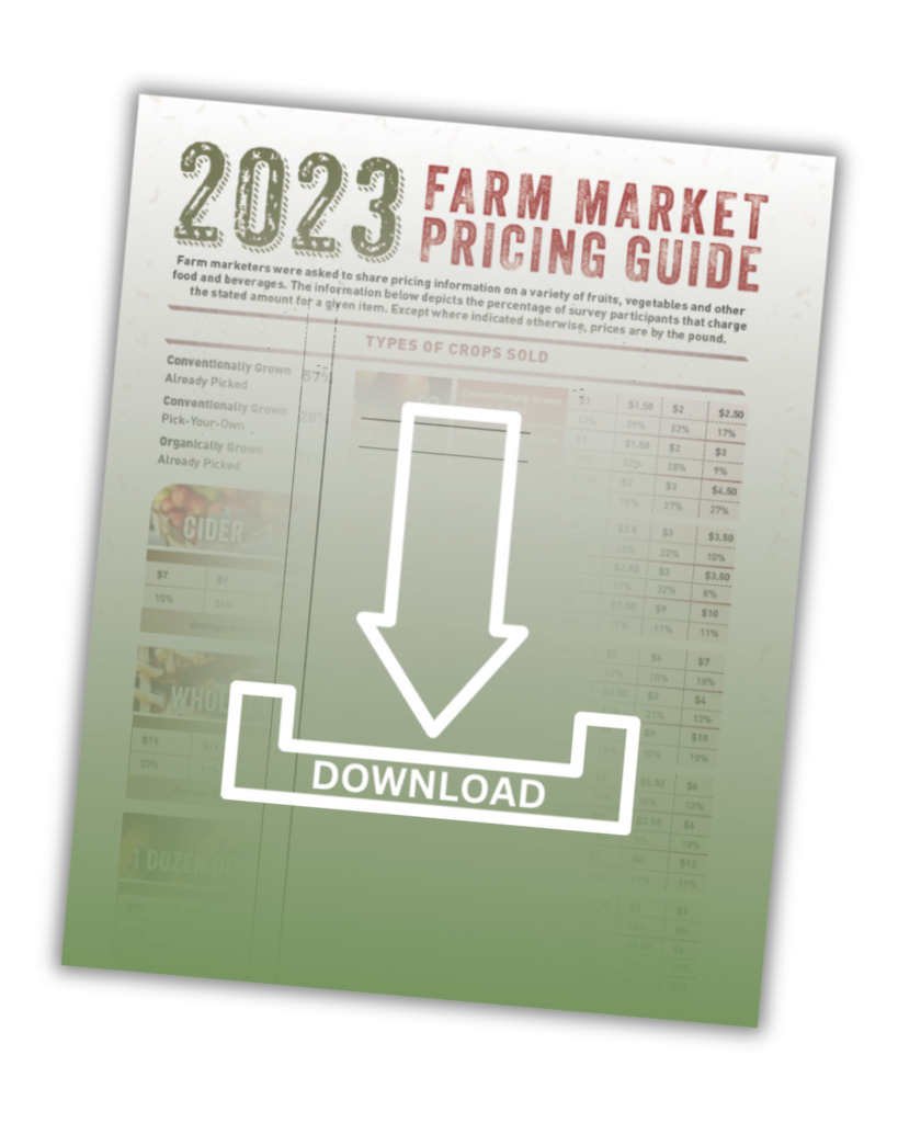 2023 Farm Market Pricing Survey Results