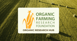 OFRF Organic Research Hub logo.
