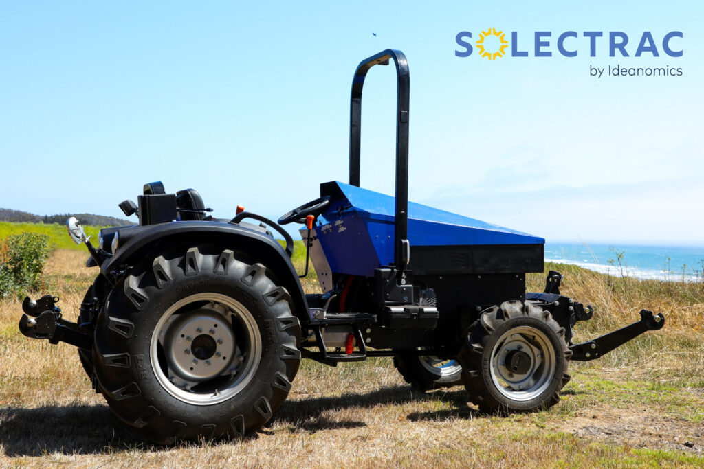 Solectrac e70N Electric Tractor rolls into California vineyards, farms