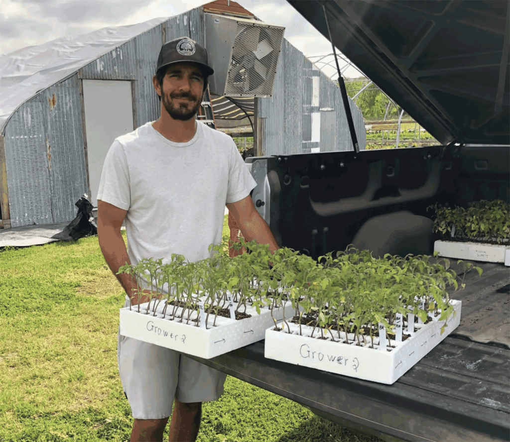 Research touches on building better organic seed coatings, grafting