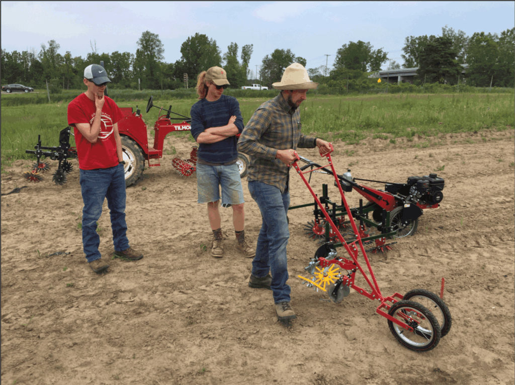 Finger weeders provide an affordable option for in-row weeds